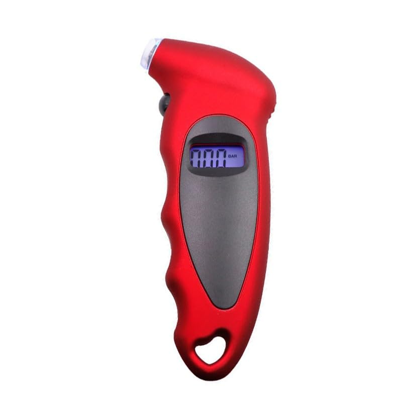 AIMALL LCD Tyre Car Air Pressure Tester Digital Gauge Auto Truck Tire Motorcycle Meter, Accurate Air Pressure Tester, 5.51X2.24X1.06 Inches