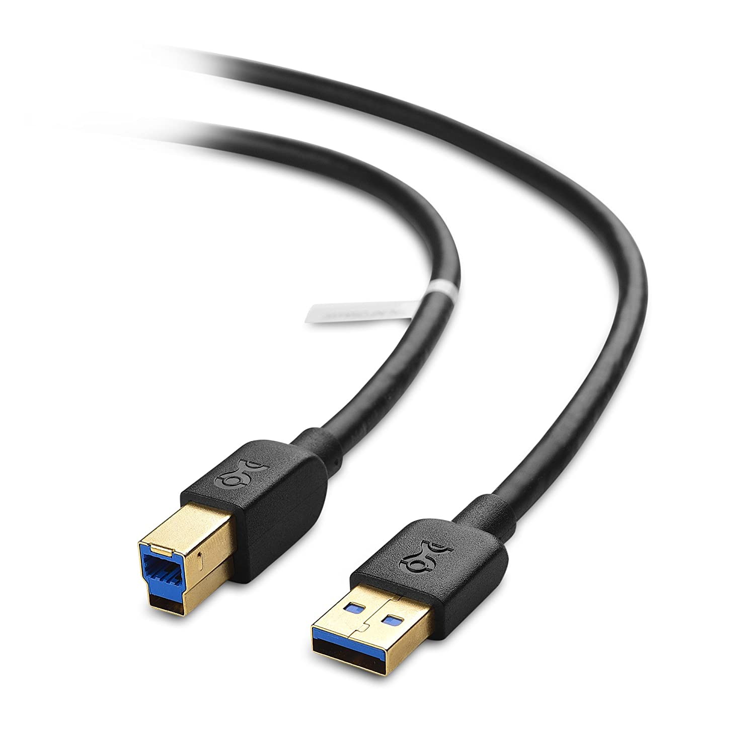 Cable Matters Short USB 3.0 Cable 0.9M (USB 3 Cable, USB 3.0 a to B Cable) in Black