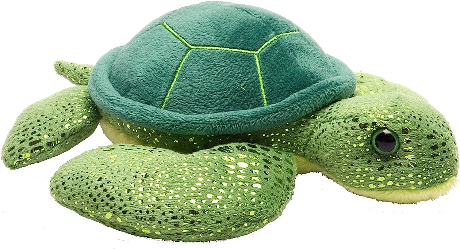 Wild Republic Hug’Ems Sea Turtle Plush, Stuffed Animal, Plush Toy, Gifts for Kids, 7