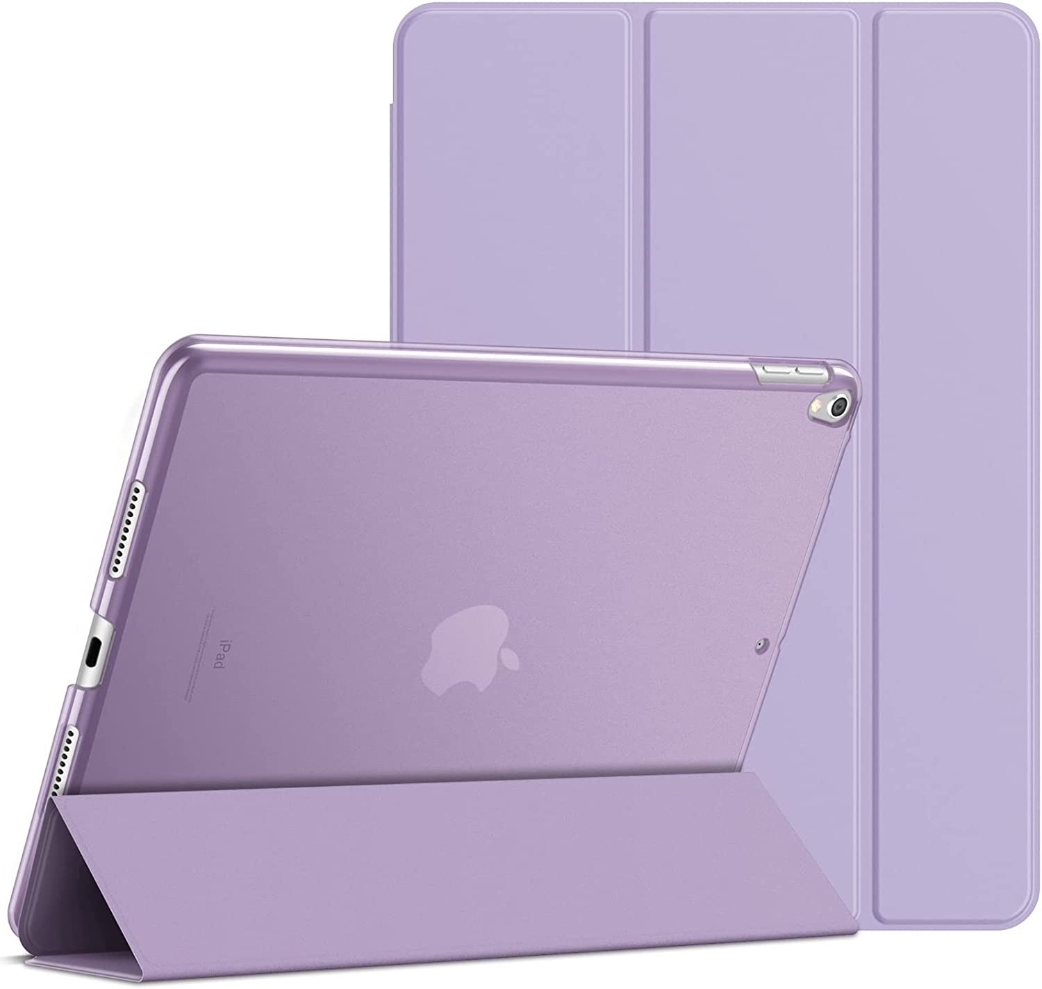 Jetech Case for Ipad Air 3Rd Generation 2019 Model and Ipad Pro 10.5-Inch 2017 Model, Cover with Auto Wake/Sleep (Light Purple)