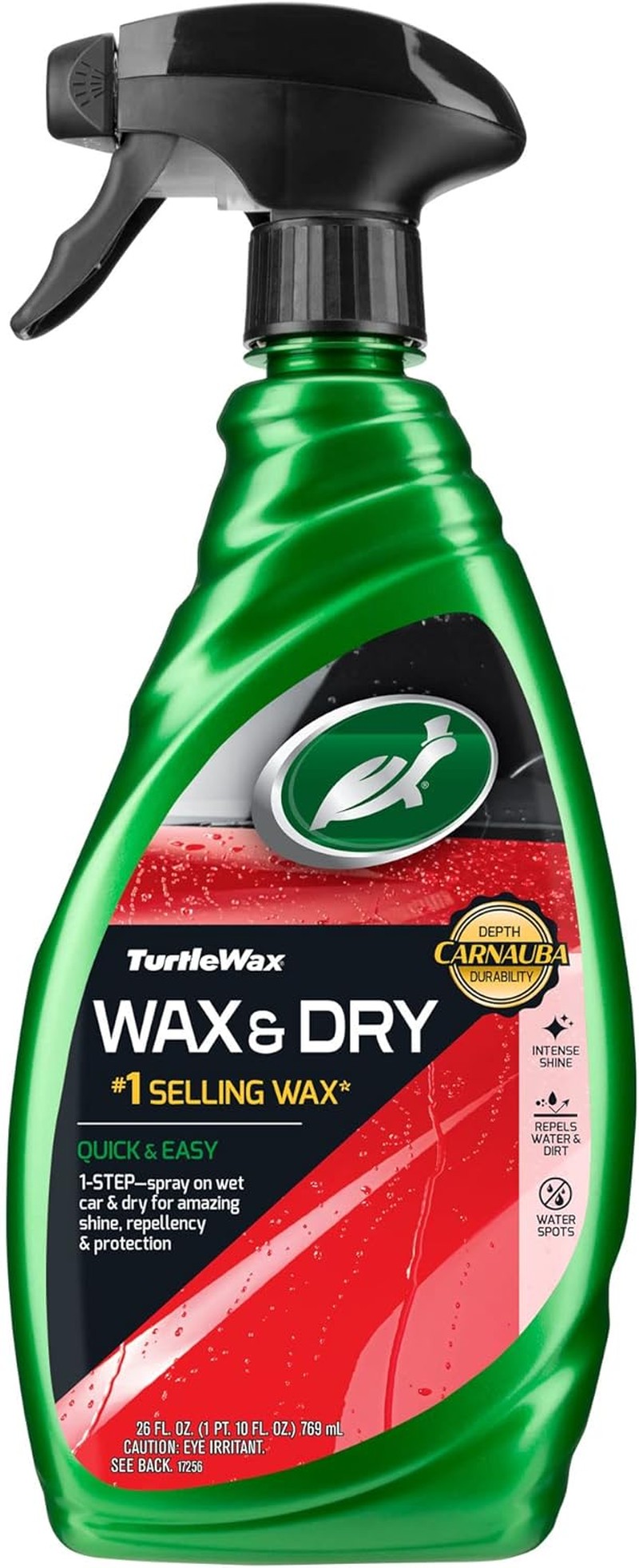 Turtle Wax T-9 1-Step Wax & Dry – 26 Oz.