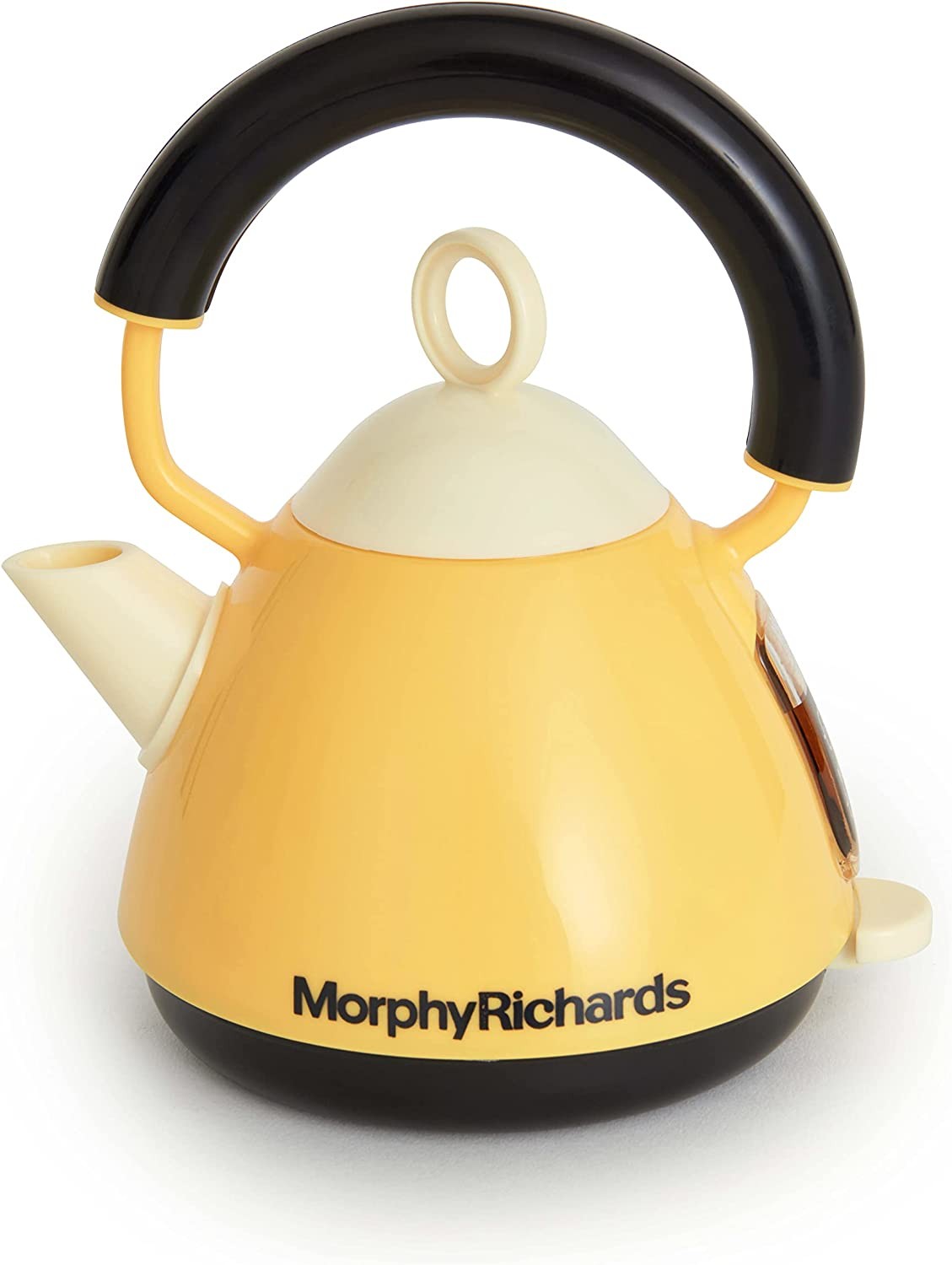 Casdon Morphy Richards Toy Kettle | Interactive Toy Kettle for Children Aged 3+ | Encourages Endless Imaginative Role-Play Fun!, Yellow