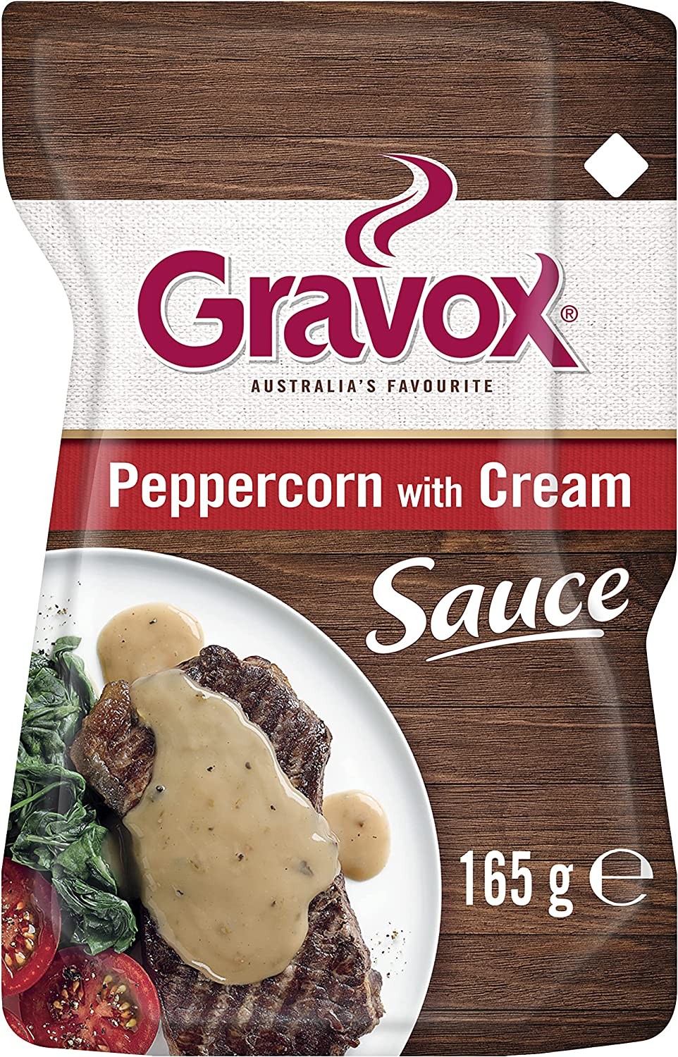 Gravox Peppercorn with Cream Sauce Liquid Pouch 165G