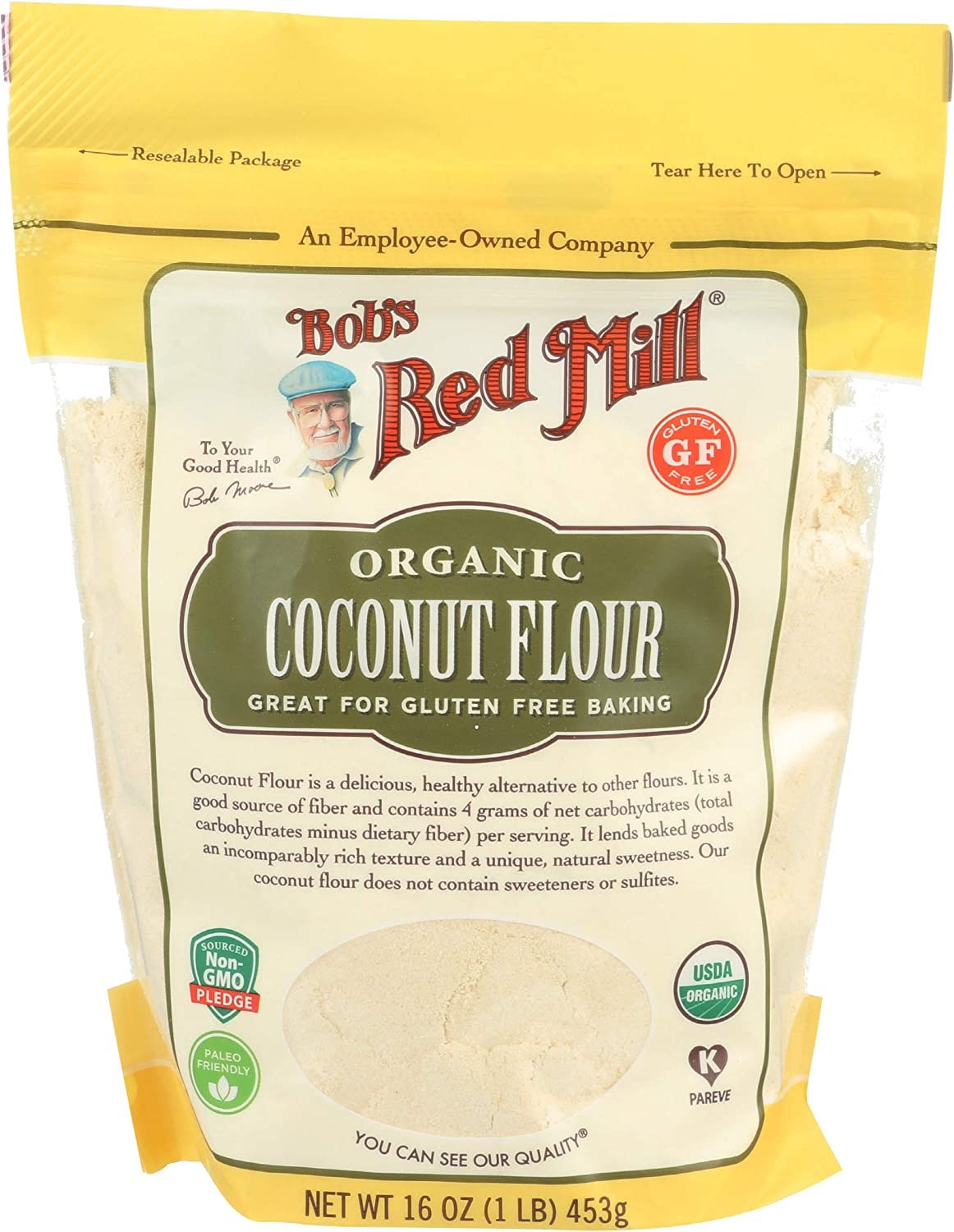 Bob’S Red Mill Organic Coconut Flour, 453 G