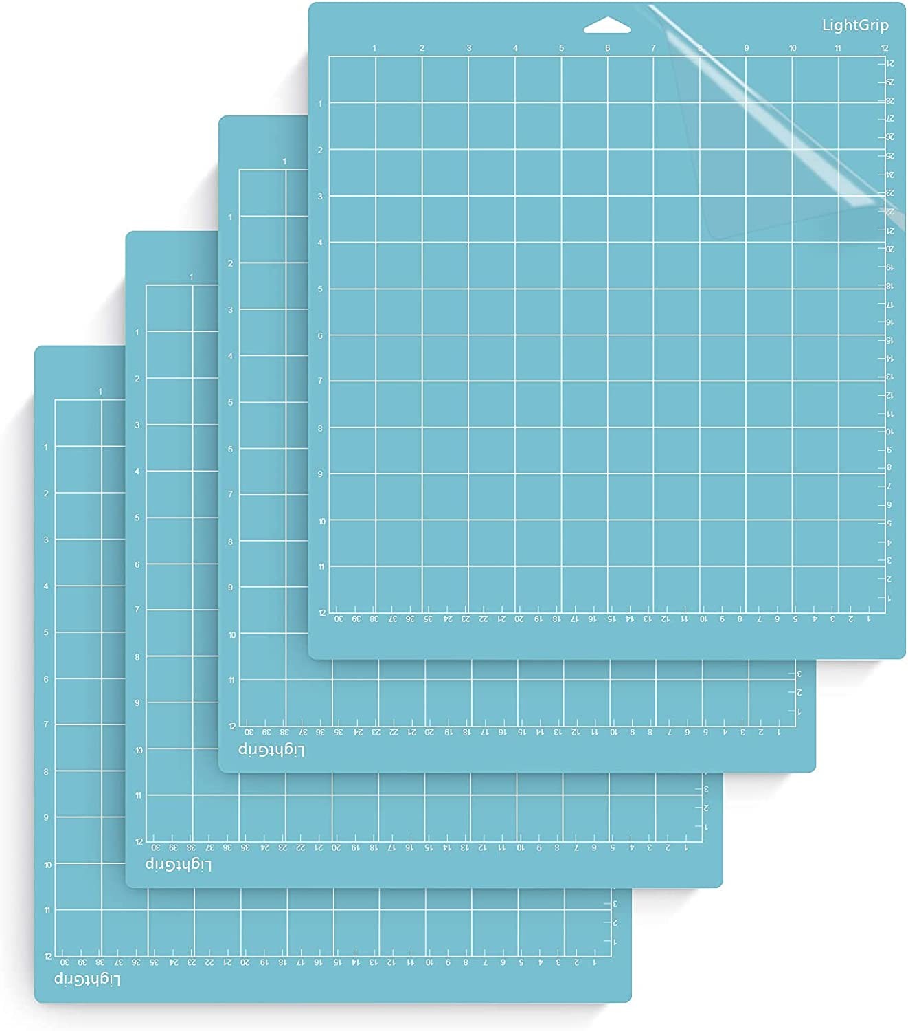 Adhesive Cutting Mat 12″X12″ for Cricut Explore Air 2/Air/One/Maker – 4 Pack