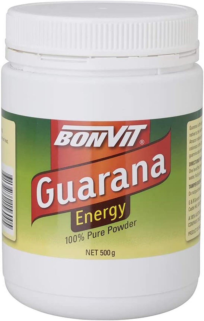 Bonvit 100 Percent Pure Guarana Energy Powder 500 G, 500 Grams