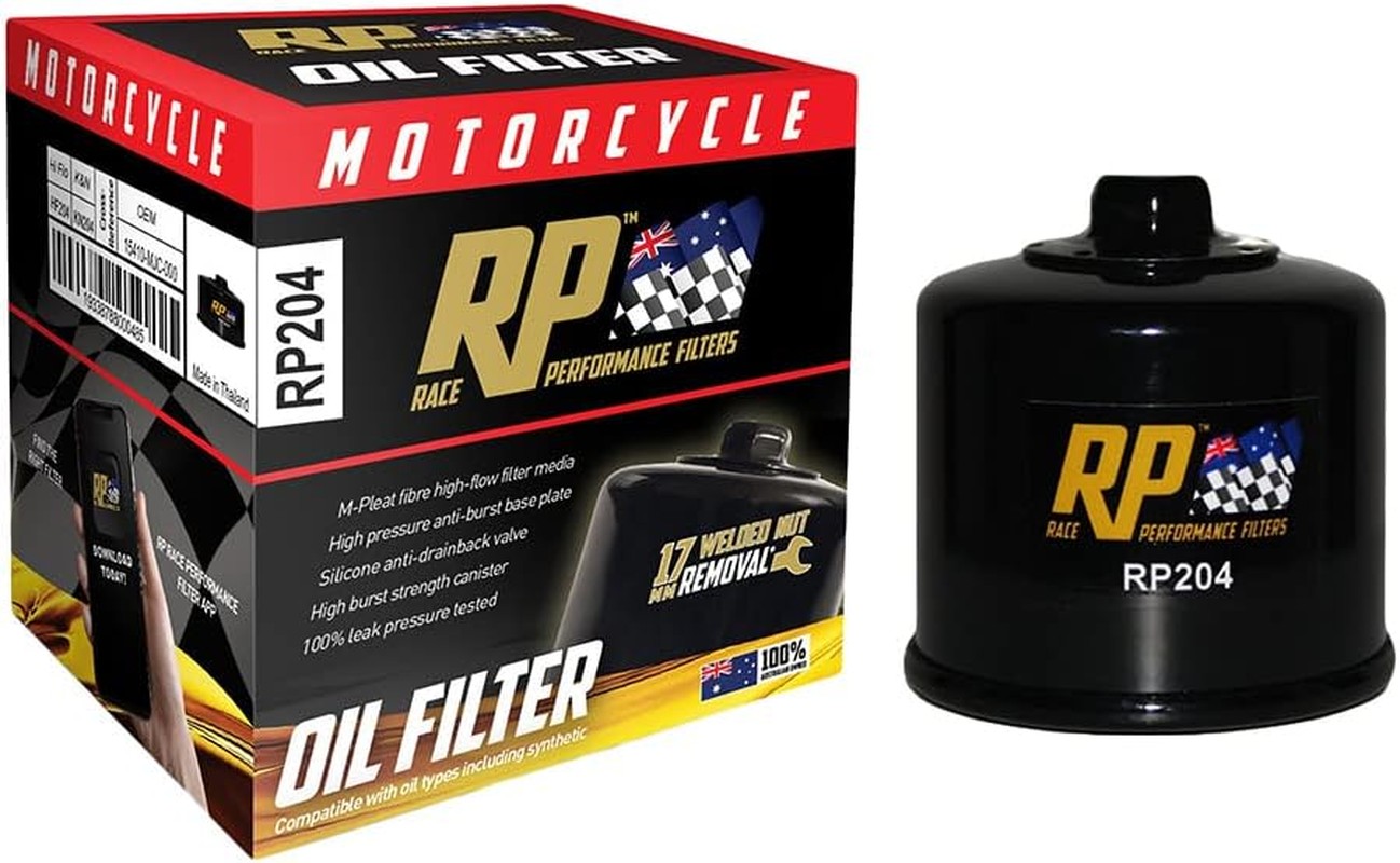 RP Filters RP204 Motorcycle Oil Filter