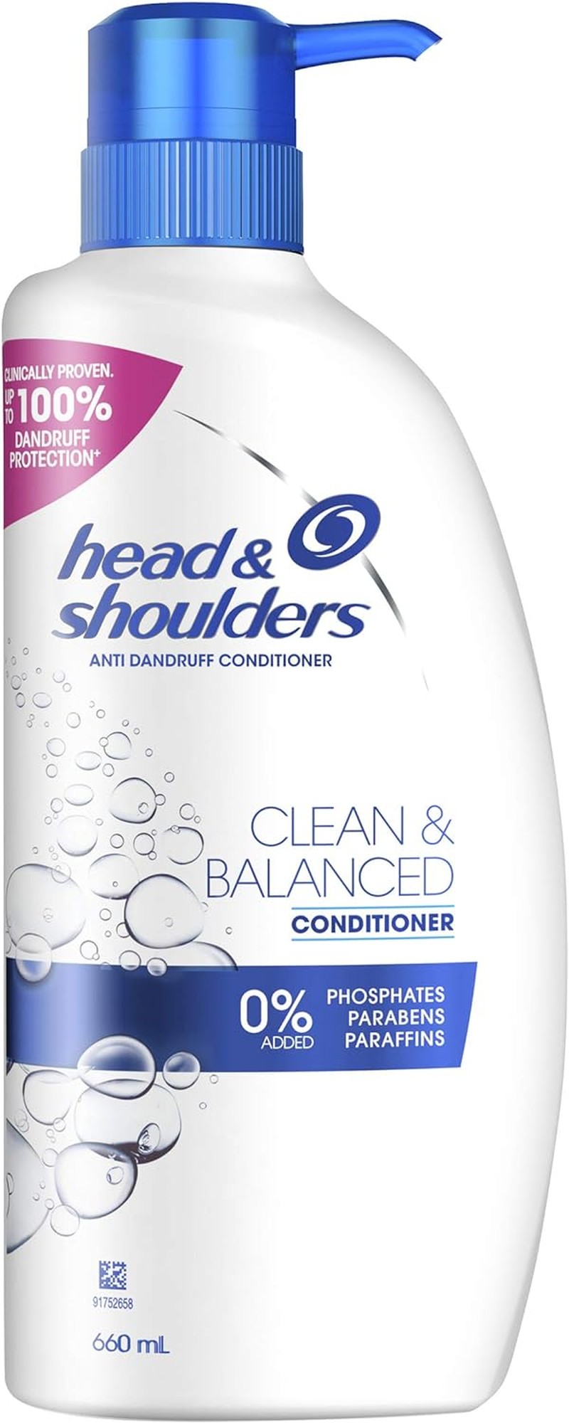 Head & Shoulders Clean and Balanced anti Dandruff Conditioner for Clean Scalp 660Ml