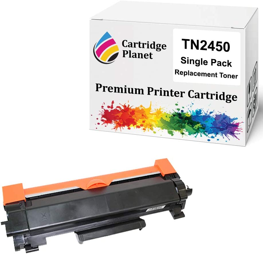 Cartridge Planet Compatible Toner Cartridge for Brother TN-2450 TN2450 (3,000 Pages) for Brother HLL2350DW HLL2375DW HLL2395DW MFCL2710DW MFCL2713DW MFCL2730DW MFCL2750DW