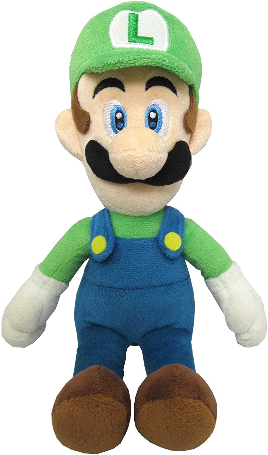 Sanei Super Mario All Star Collection 10″ Luigi Plush, Small