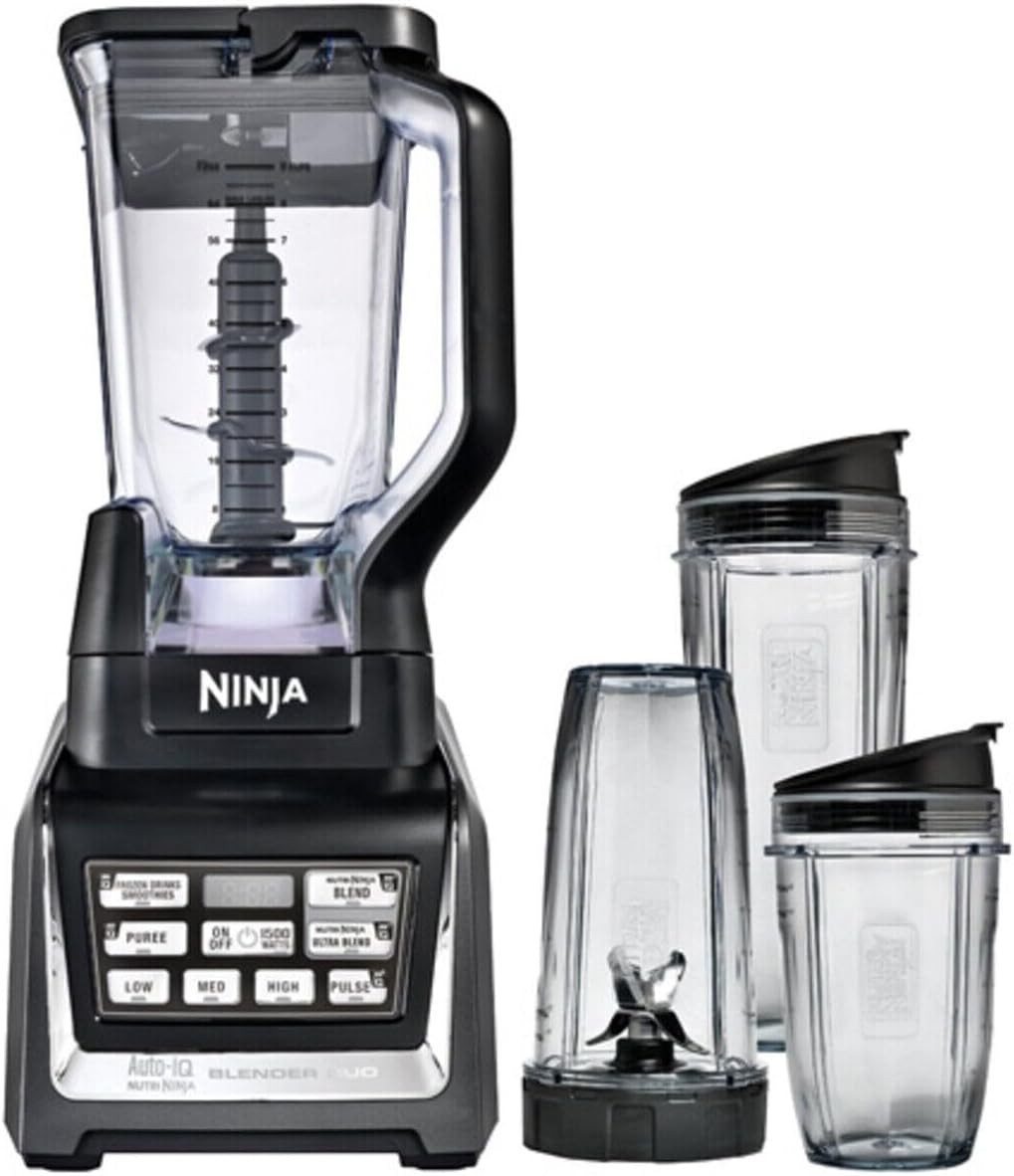 Nutri Ninja BL642ANZMN Nutrient Extractor Processor, Black and Chrome, BL642ANZMN