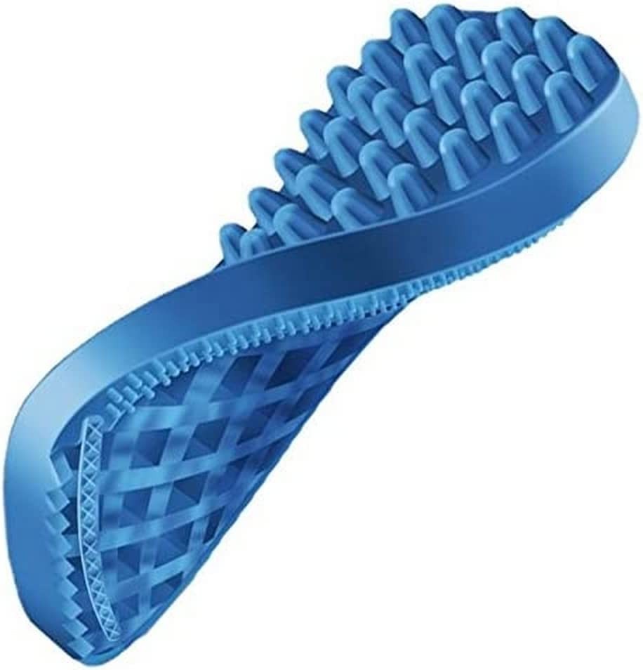 Pet & Me Rubber Brush Soft Short Hair Blue for Pet Soft Short Hair