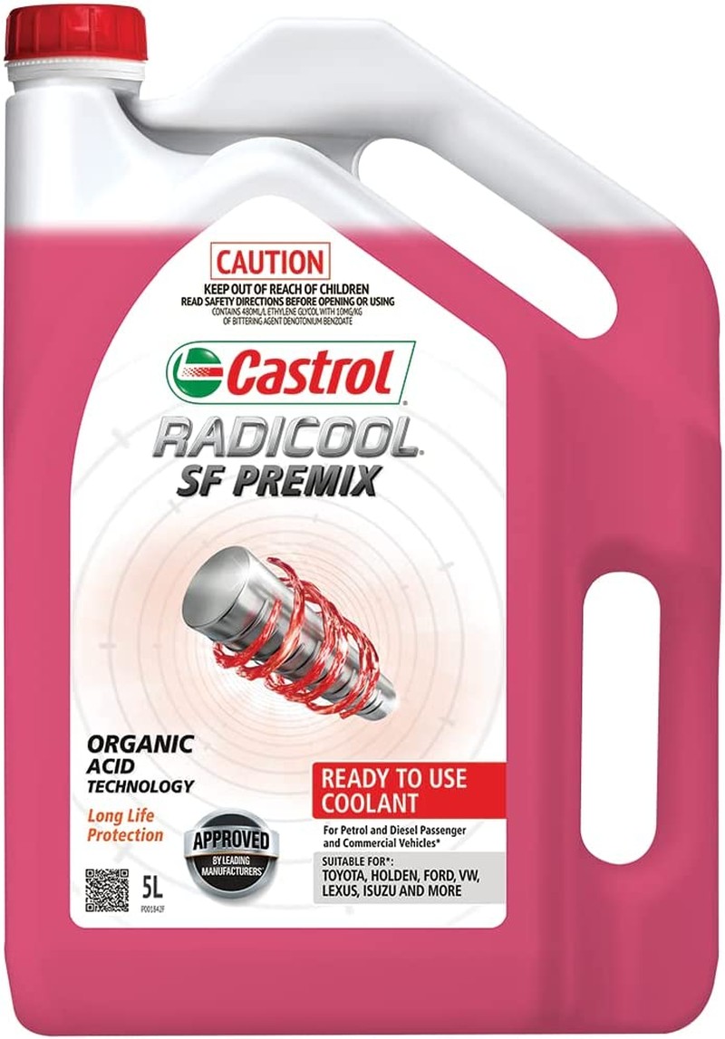 Castrol Radicool SF Premix Coolant 5 Litre