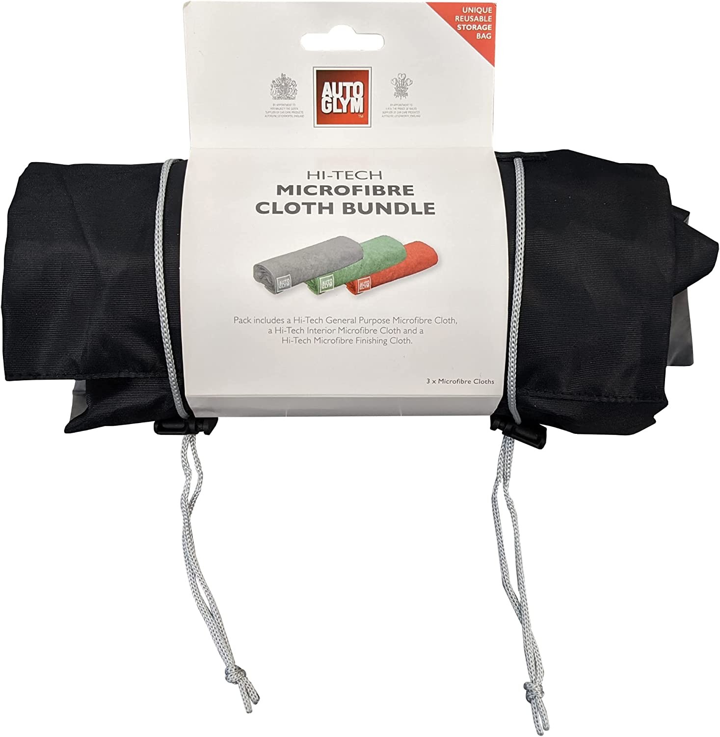 Autoglym HI-TECH Microfibre Bundle, Multicolor (Auaau-Bundle)