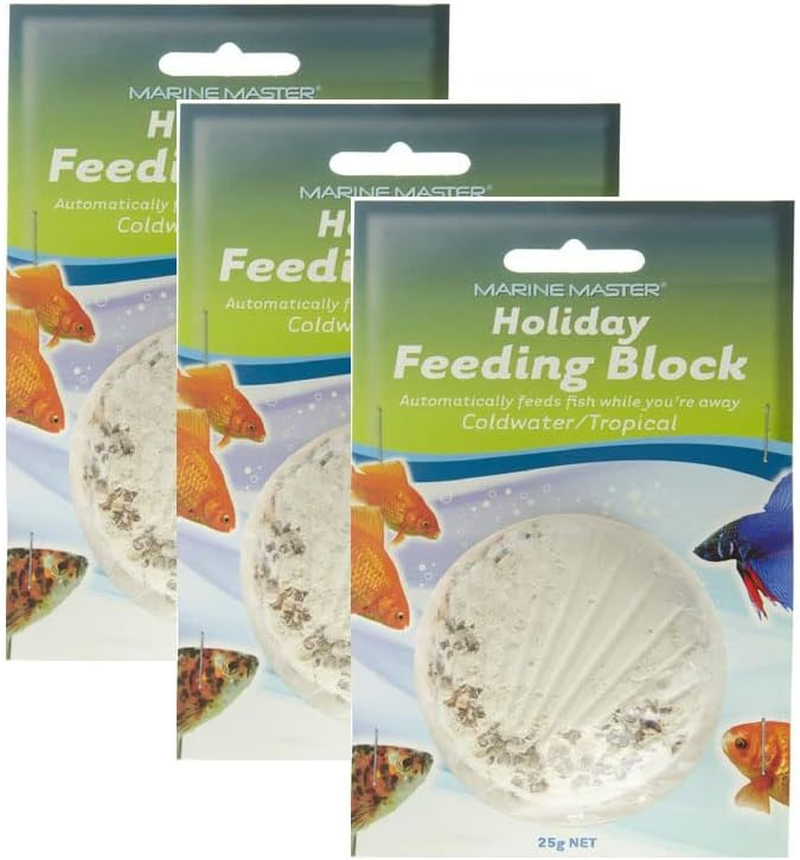 1X / 2X / 3X Marine Master Holiday Feeding Block Slow Release Fish Food (2)