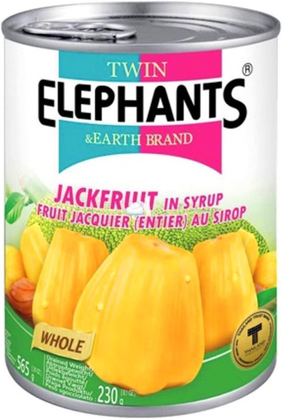 Twin Elephants Jackfruit in Syrup 565 G