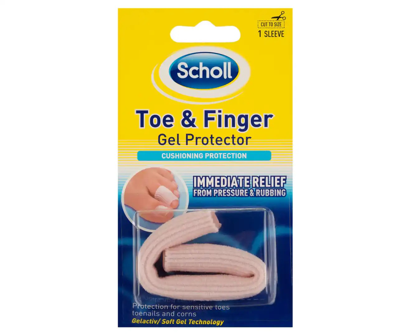 Scholl Gel Tube Finger/Toe Protector