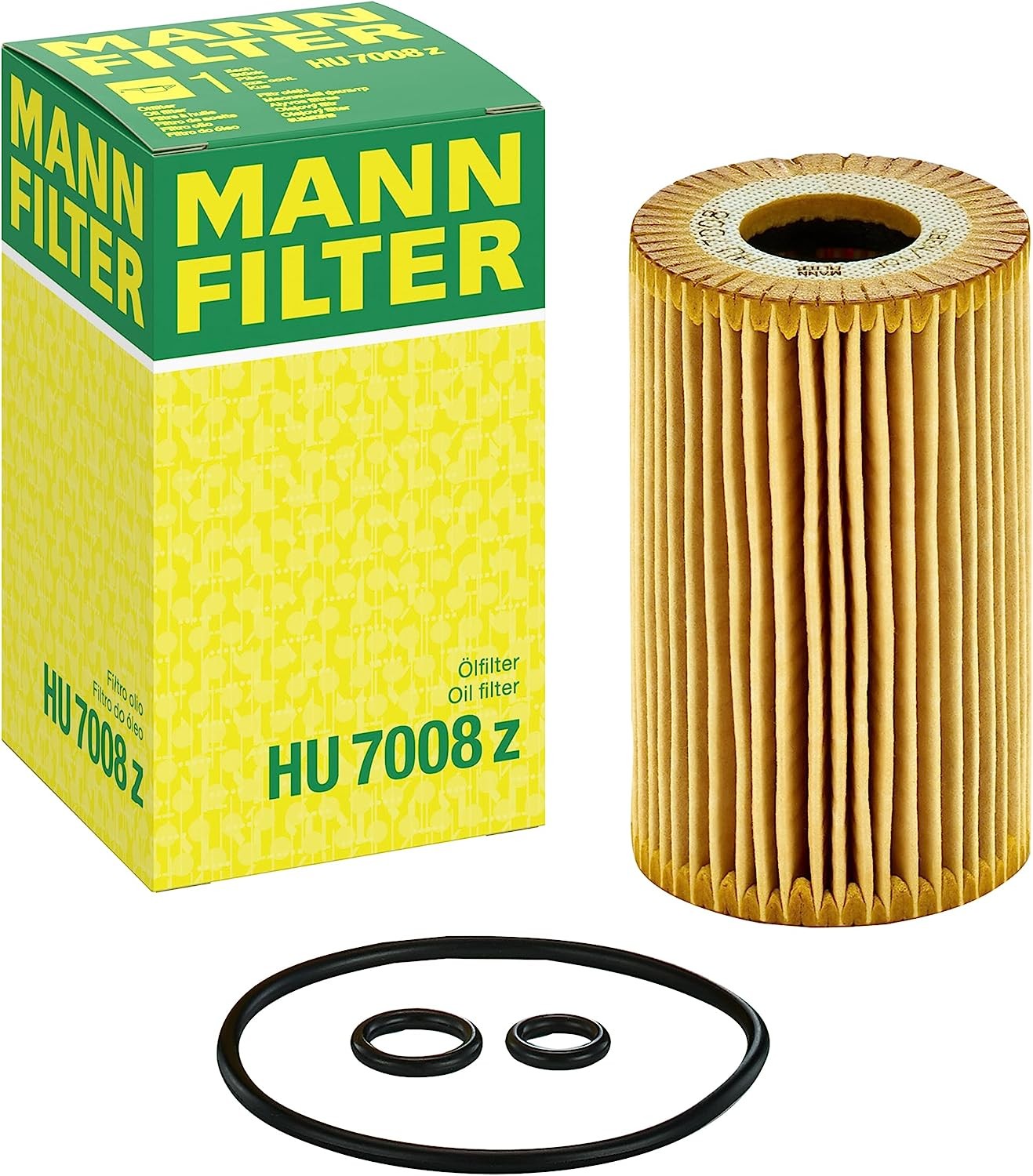 MANN-FILTER HU 7008 Z Oil Filter for Passenger Cars