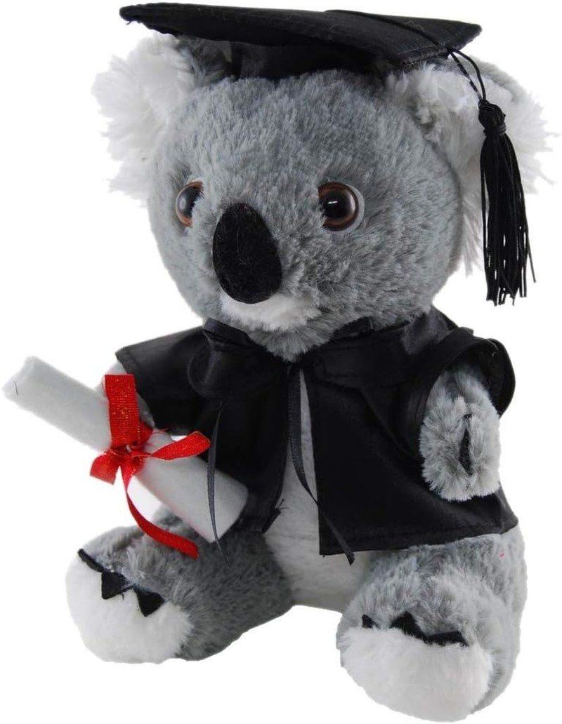 Elka Australia 60111-18GRAD Graduation Koala Soft Plush Toy, 18 Cm