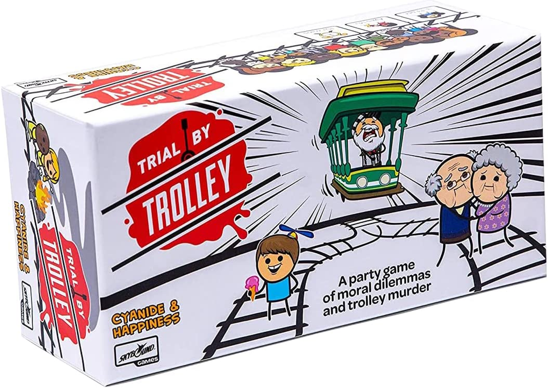 Lucky Duck Games Skybound Games Trial by Trolley Card Game, Mixed Colours