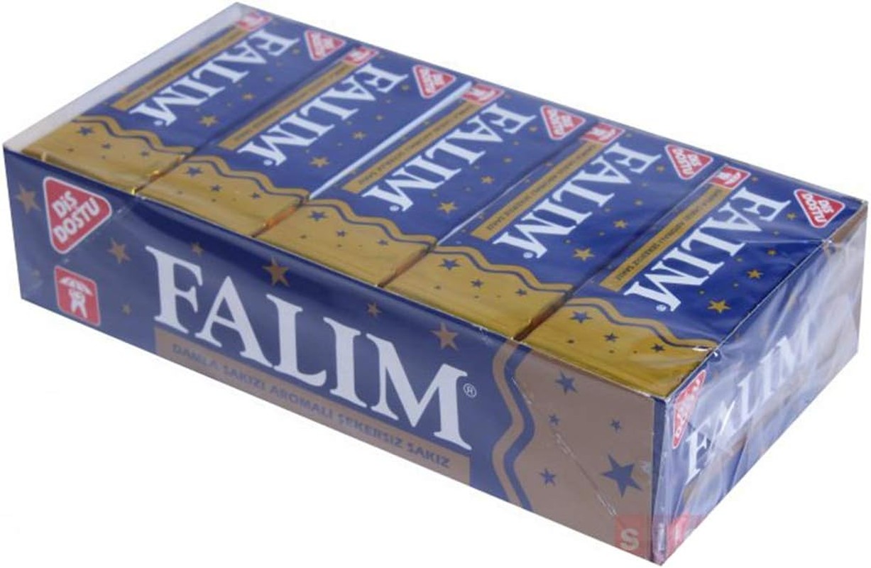 Falim Chewing Gum Series – 20X5=100 Pieces – Total 140Gr. (Classic (Mastic))