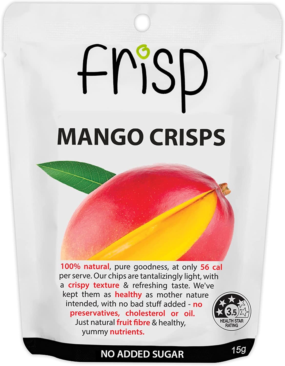 Frisp Mango Fruit Crisps, 15 G