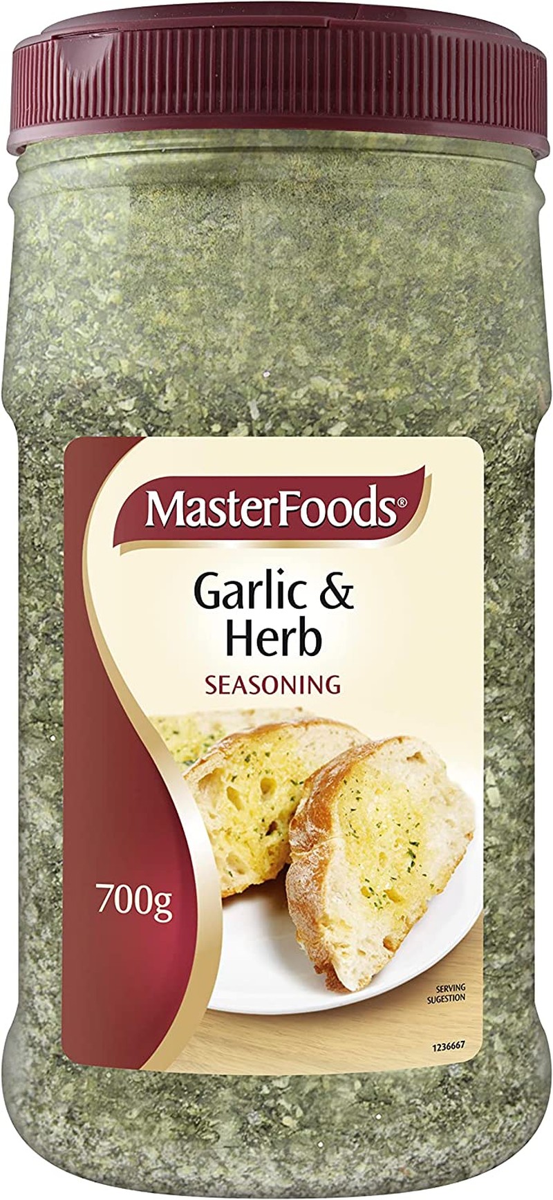 Masterfoods Garlic Herb Seasoning 700 G Jar