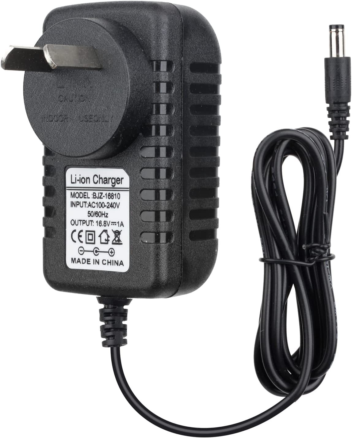 16.8V 1A Charger for Massager,1.5M Cable, Replacement Charger for Lifepro Sonic, Sonic Mini, Sonic Pro,Fusion X, Sonic Pro Handheld Percussion Massage Gun (NOT for 24V)