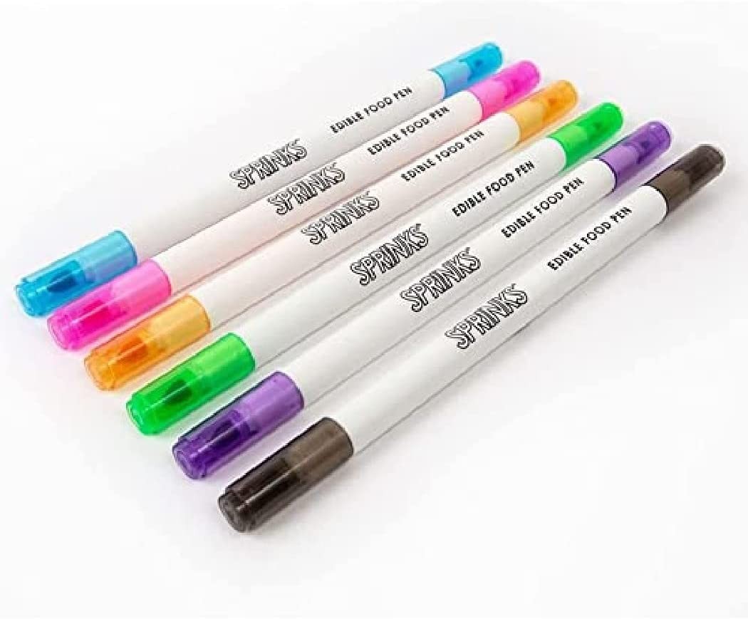 Sprinks Edible Food Pastel Pen 6-Pieces Set