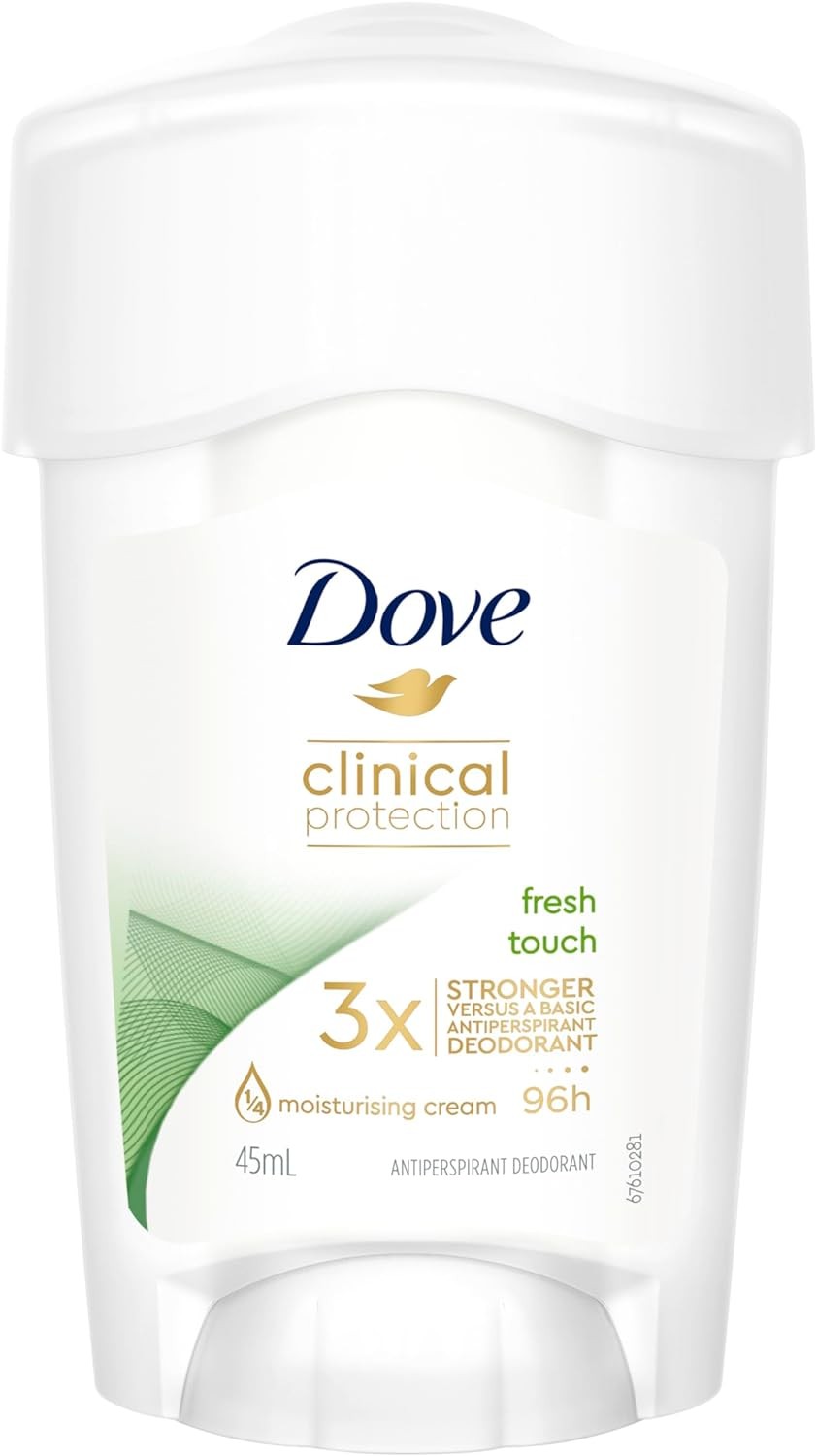 Dove Clinical Protection Antiperspirant Deodorant Fresh Touch 45 Ml