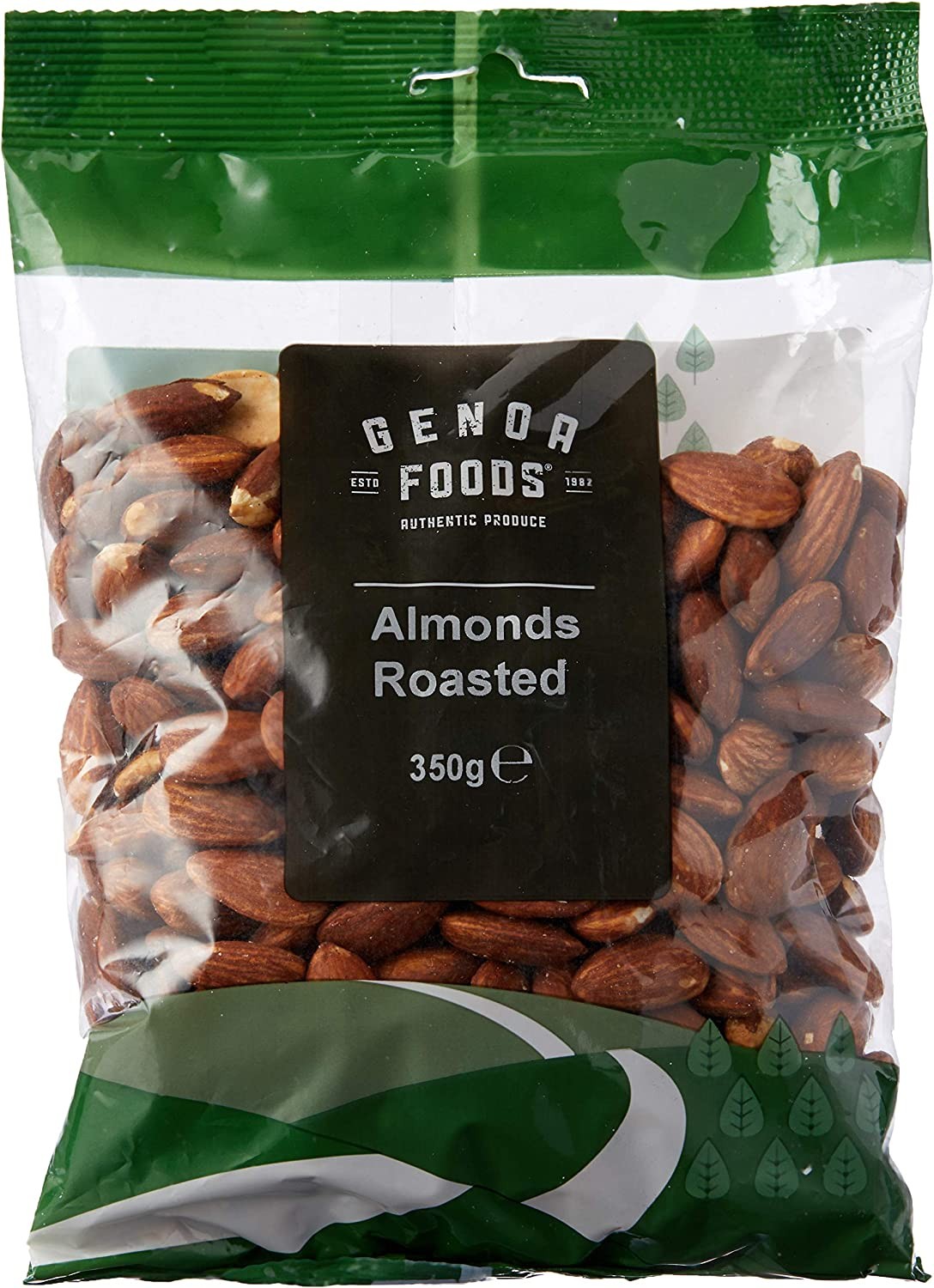 Genoa Foods Almonds Roasted, 350 G, Almonds Roasted