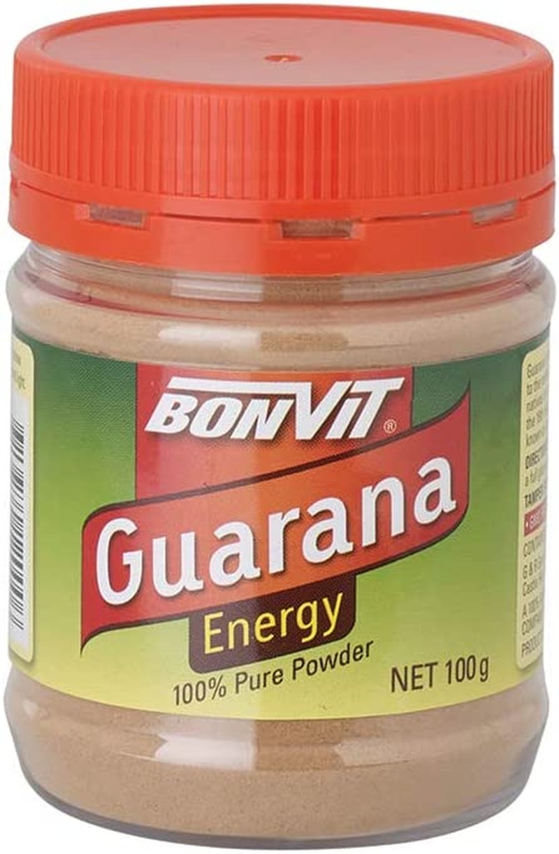 Bonvit 100 Percent Pure Guarana Energy Powder 100 G, 100 Grams