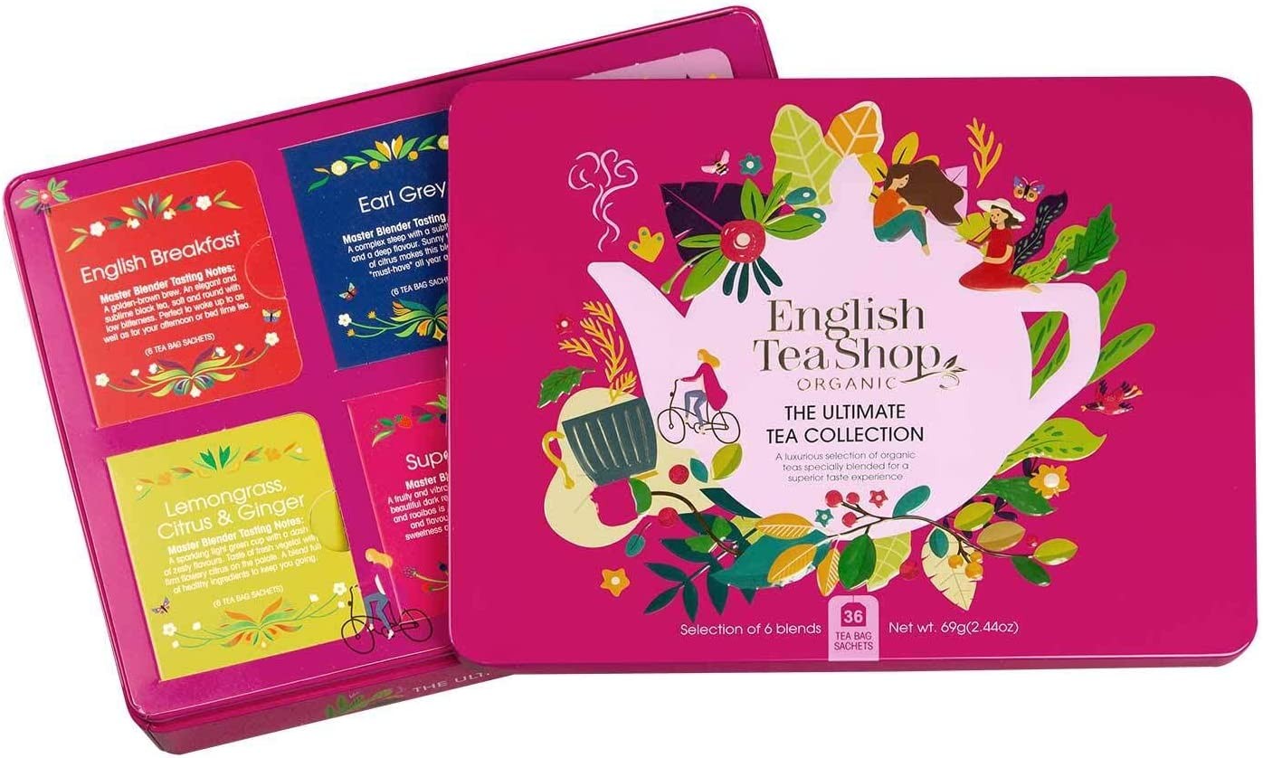 English Tea Shop English Tea Shop Gift Pack the Ultimate Tea Collection Pink 36 Sachets, 36 Pieces (U058144)