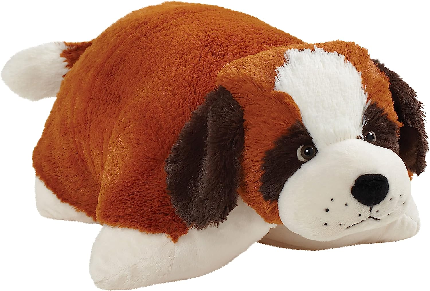 Pillow Pets Signature, St. Bernard, 18″ Stuffed Animal Plush Toy