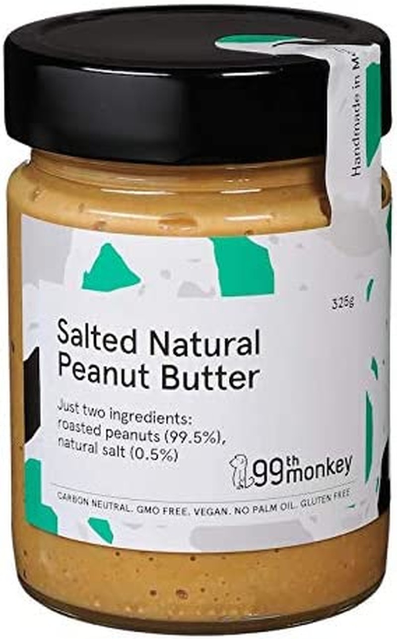 99Th Monkey Salted Natural Peanut Butter 325 G