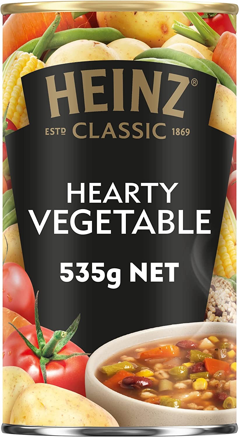 Heinz Classic Hearty Vegetable Soup Canned Soup Easy Lunch or Dinner 535G