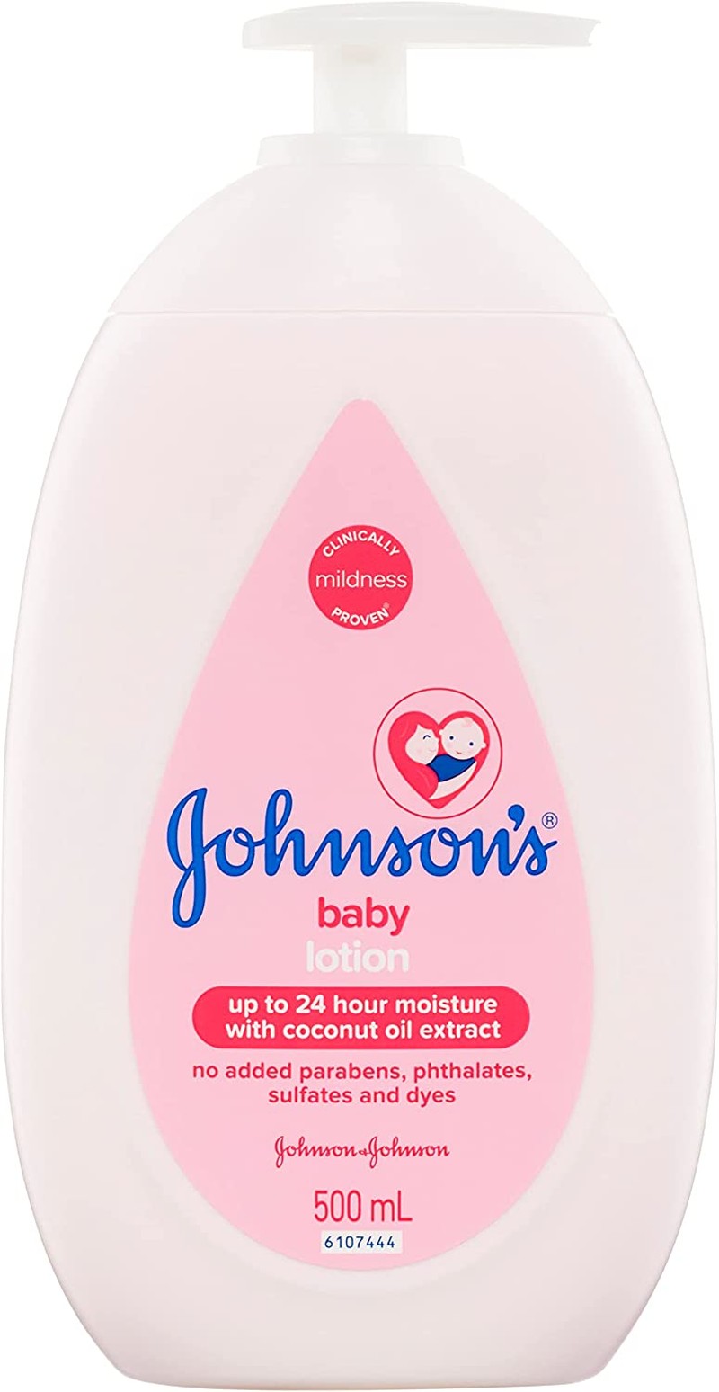 Johnson’S Baby Gentle Fresh Scented Mild Moisturising Baby Lotion 500Ml|With Coconut Oil Extract|Keeps Delicate Skin Soft,Smooth & Moisturises for up to 24Hrs