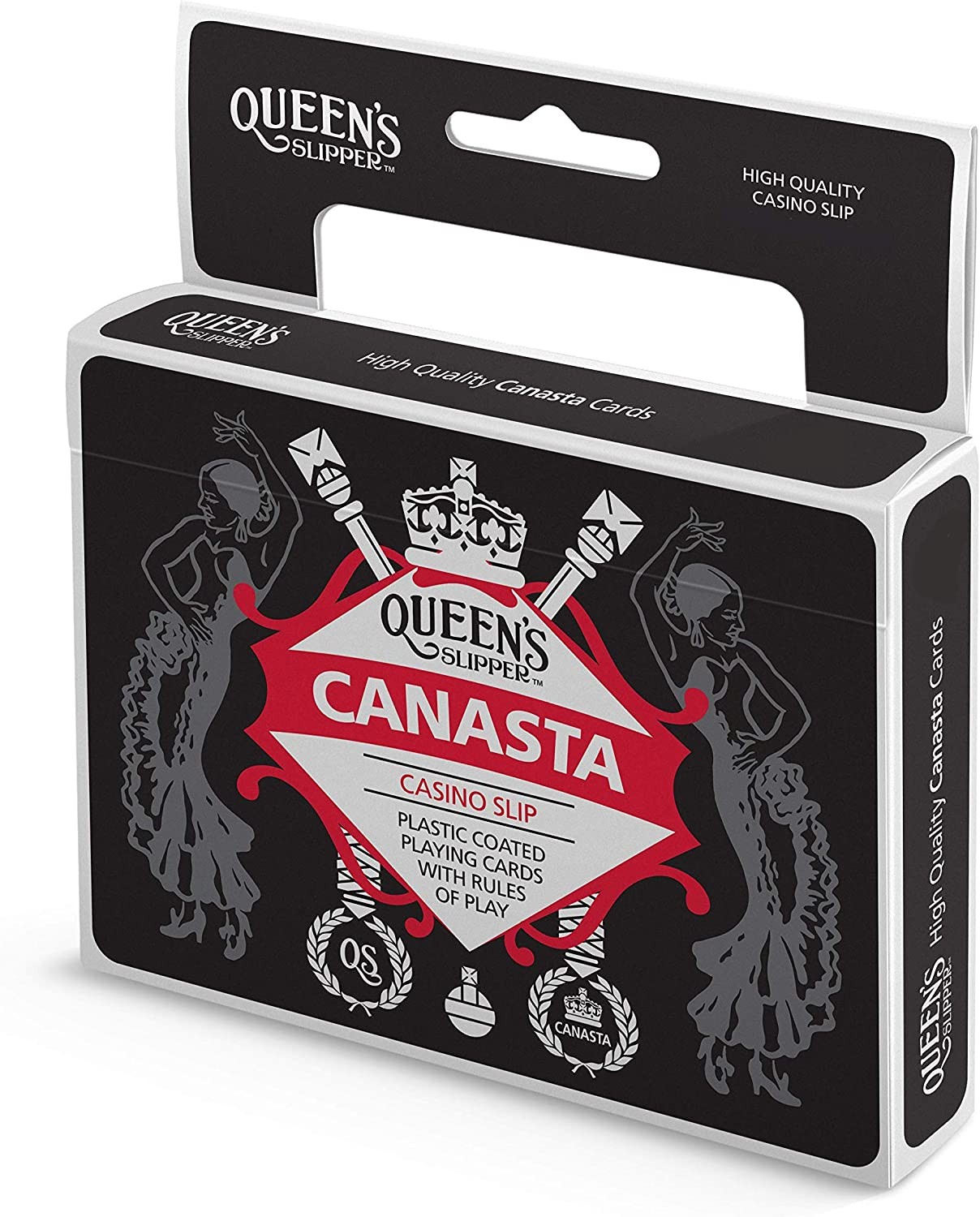 QUEEN’S SLIPPER 144400 Canasta Doubles Playing Cards