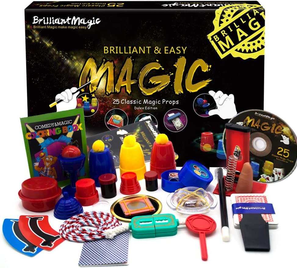 Brilliantmagic Magic Tricks Set for Kids Deluxe Edition Magic BMM001