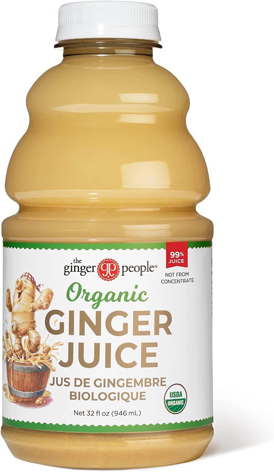 THE GINGER PEOPLE Organic Ginger Juice, 946Ml