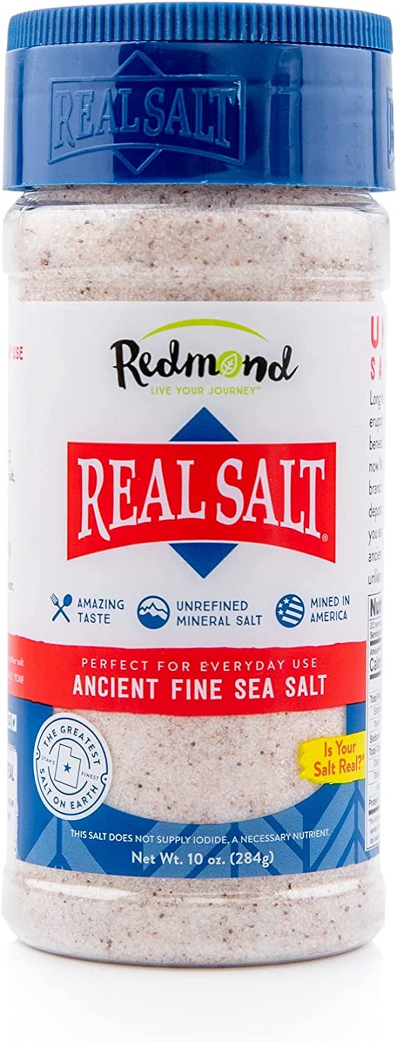 Redmond Real Ancient Fine Sea Salt 284 G