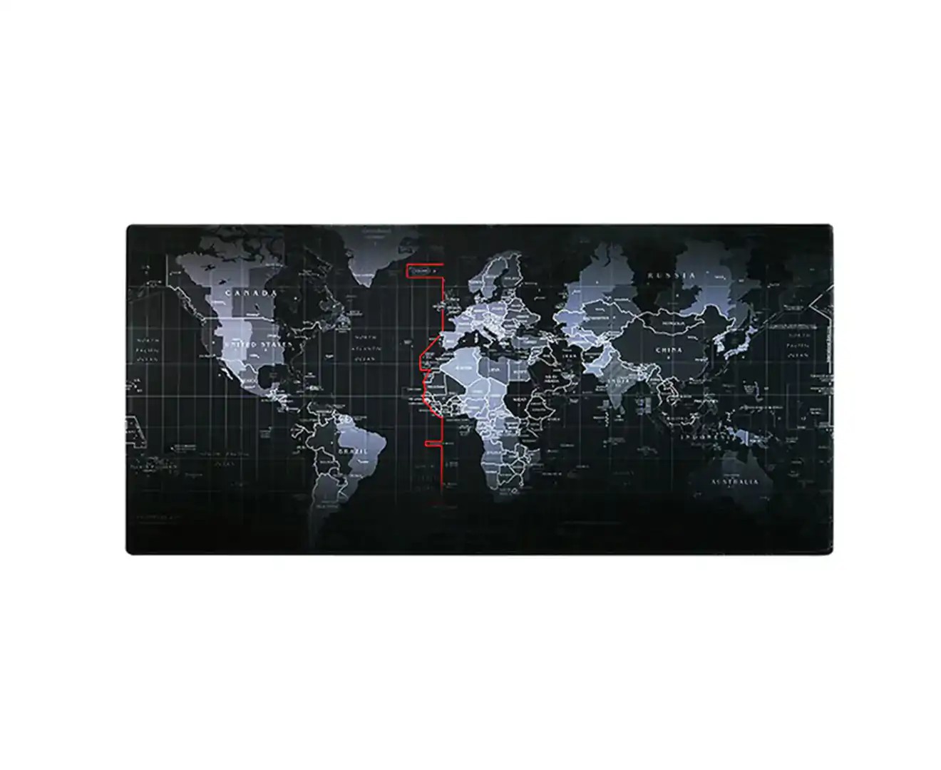 Bluebird Anti-Slip World Map Gaming Mouse Mice Keyboard Pad Mat Cushion for PC Laptop – 300X700X2Mm