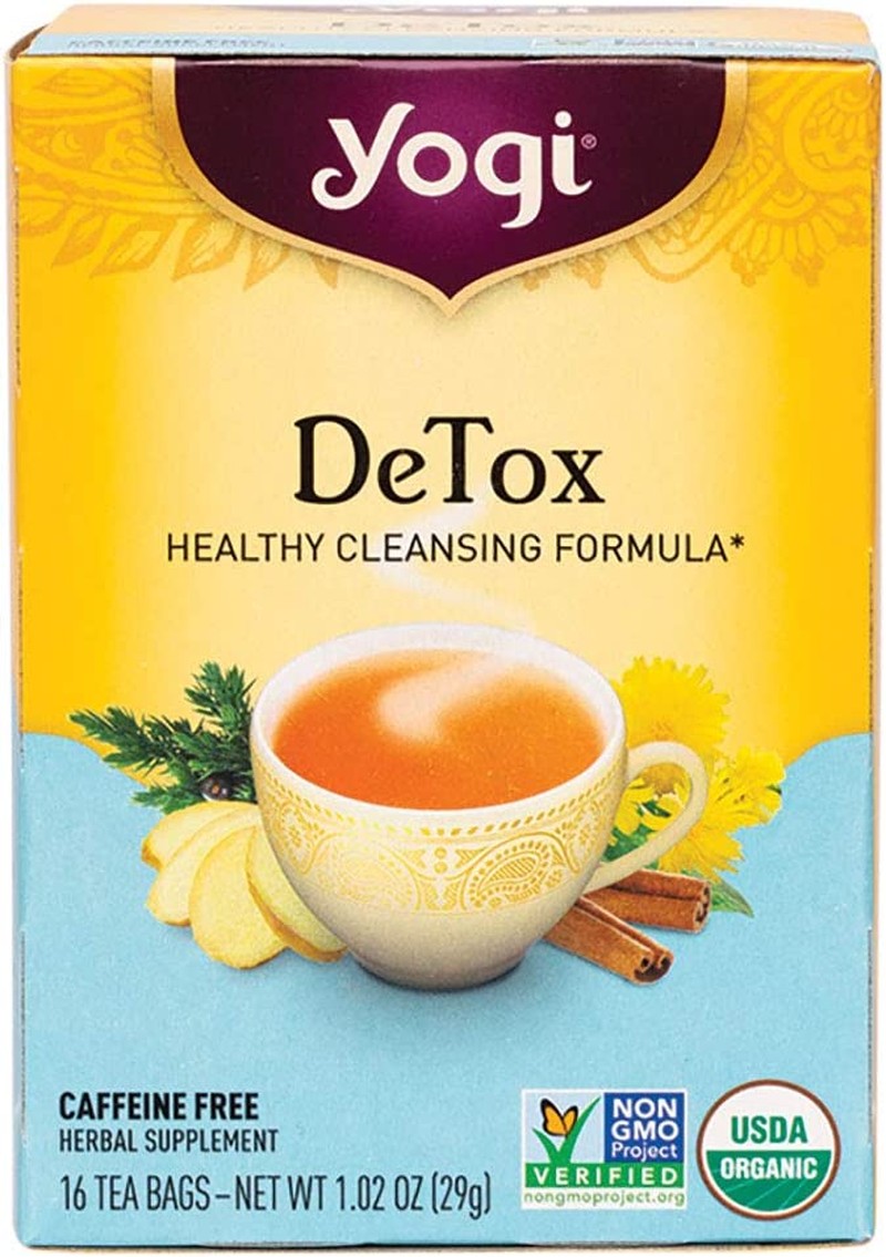 YOGI TEA Herbal Tea Bags Detox 16 Tea Bags