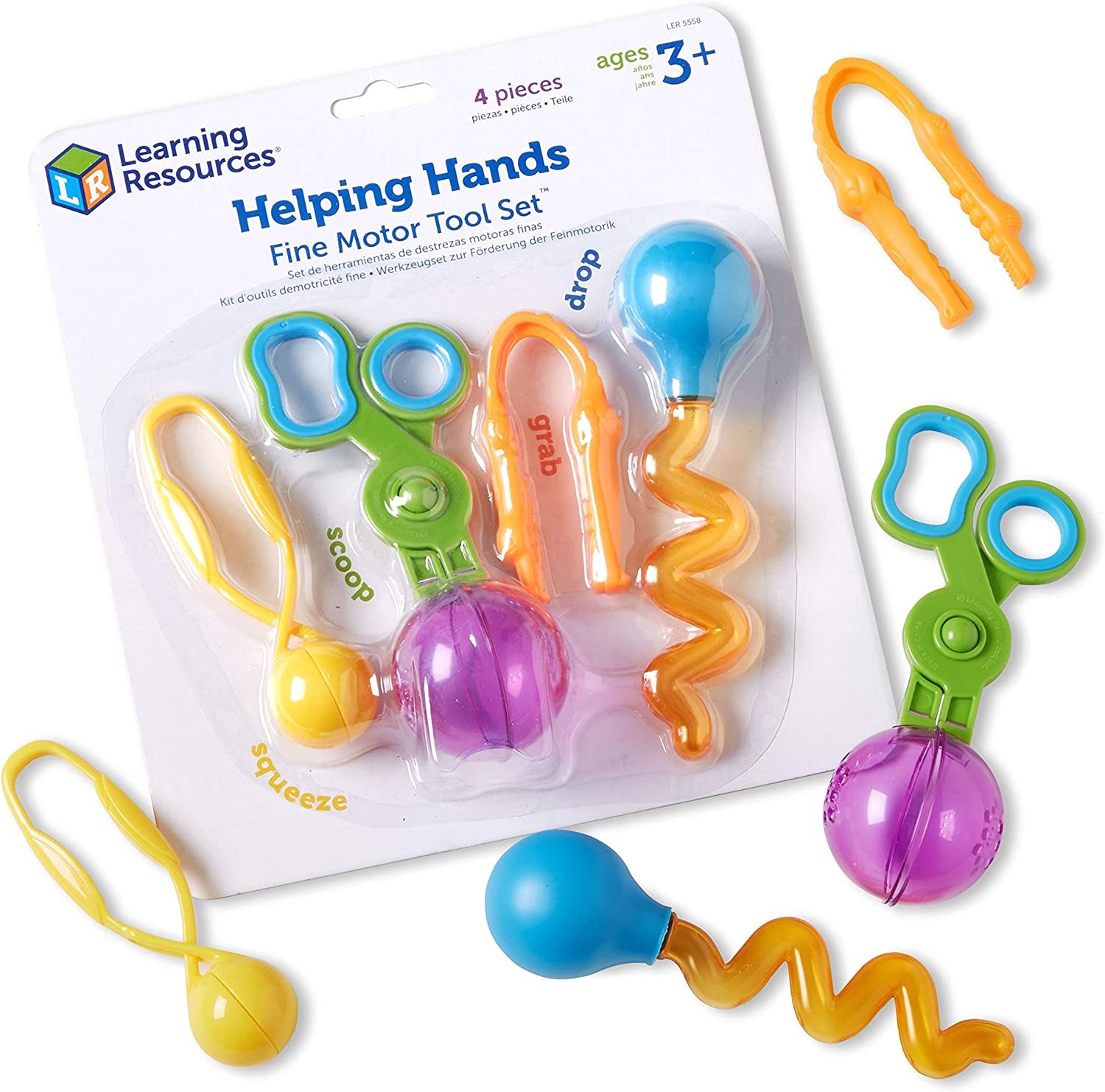 Learning Resources Helping Hands Fine Motor Tool Set