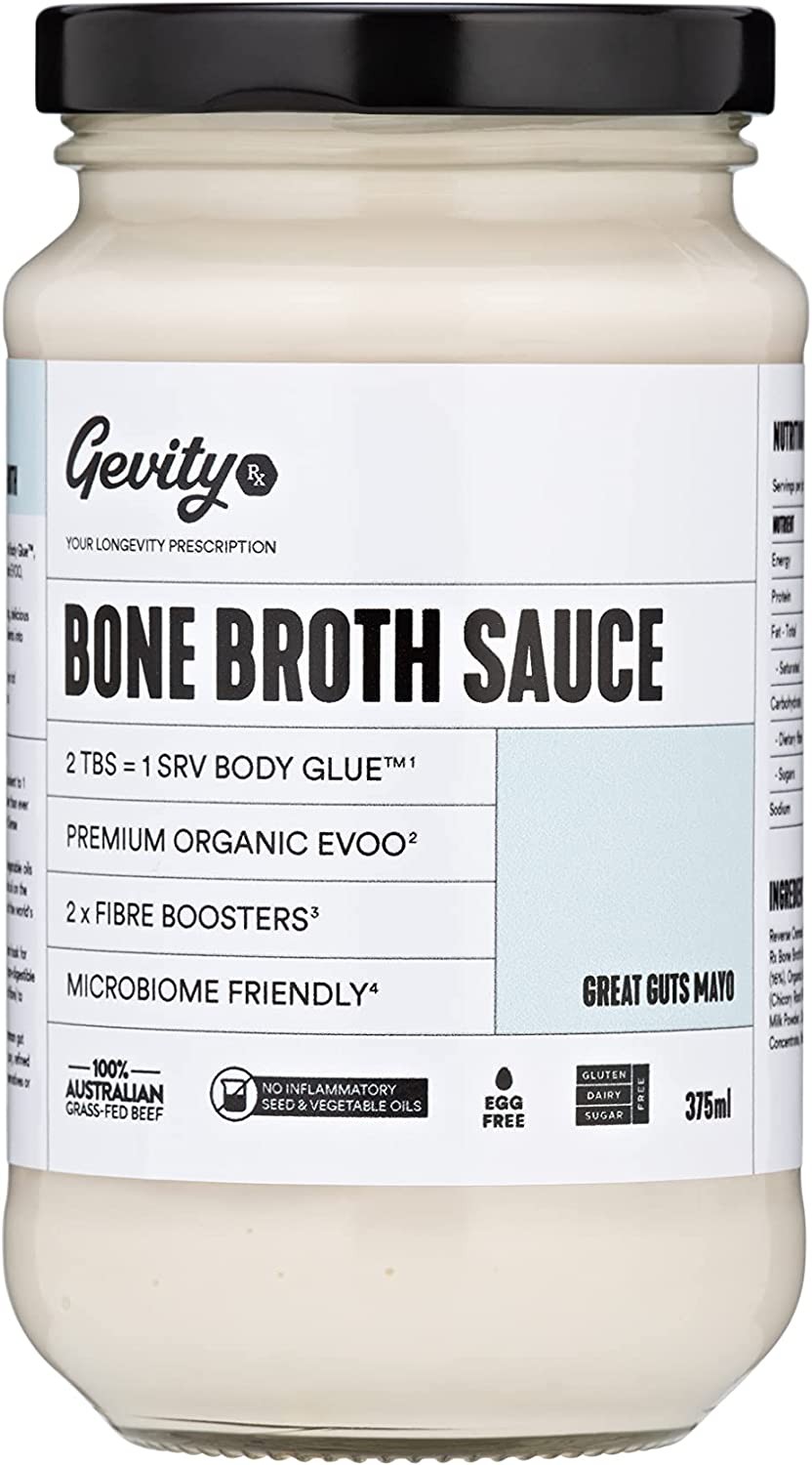 Meadow & Marrow Great Guts Mayo Bone Broth Sauce, 375Ml