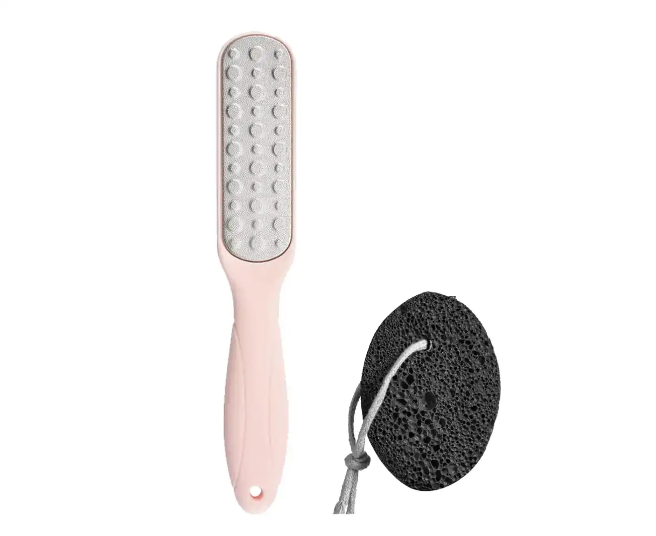 Pumice Stone & Foot File Callus Remover,For Exfoliation Hard Dead Skin Remover and Daily Feet Care