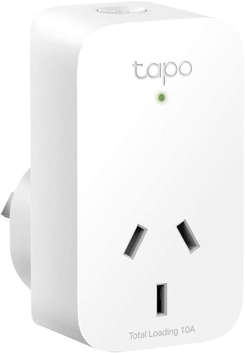 Tp-Link Tapo Mini Smart Wi-Fi Socket – Voice Control, Remote Control, Schedule, Timer, Away Mode, Safe, Alexa, Google Assistant (Tapo P100(1-Pack)) | AU Version |