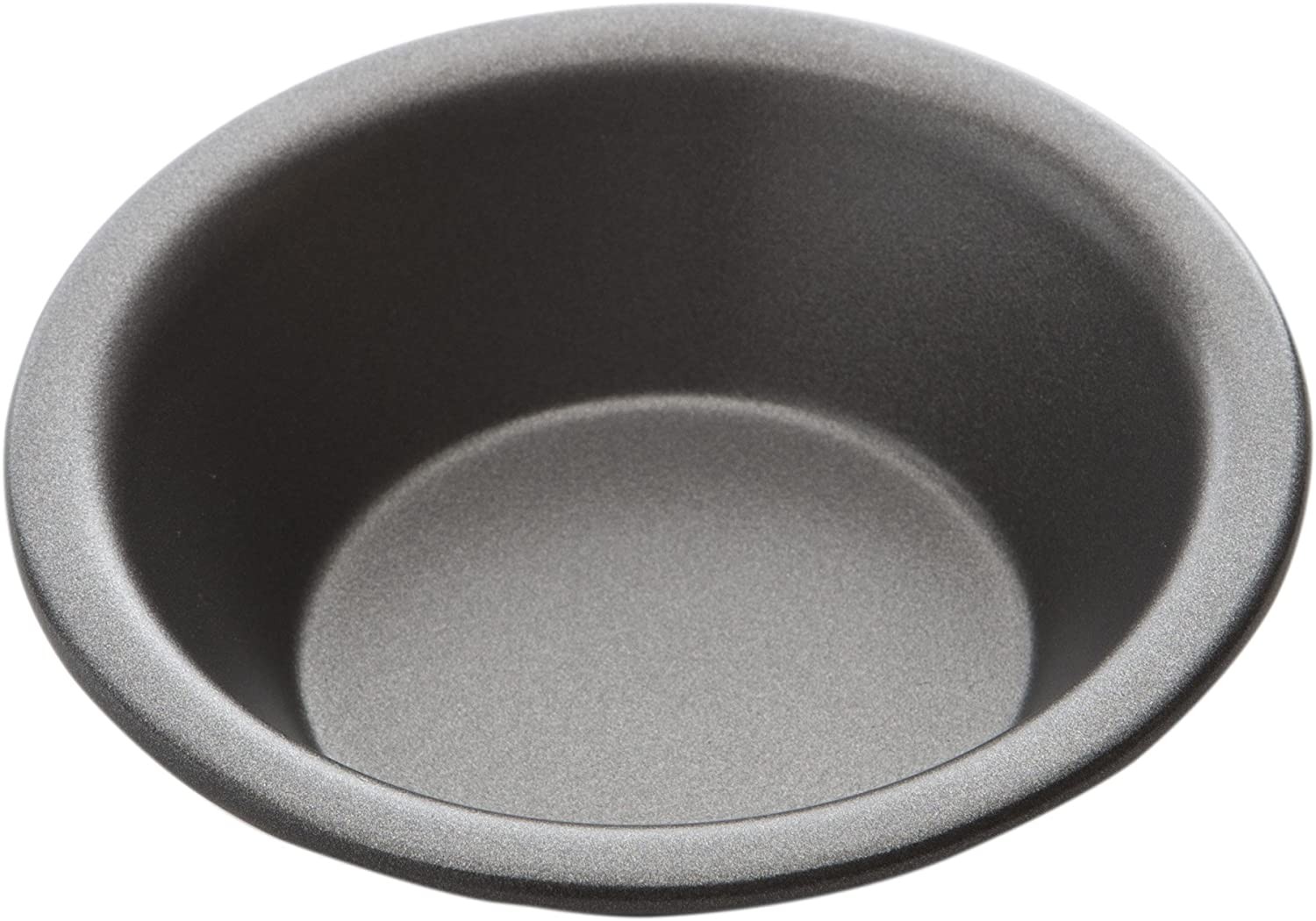 MASTERPRO MPHB73 round Pie Dish, Carbon Steel/Black