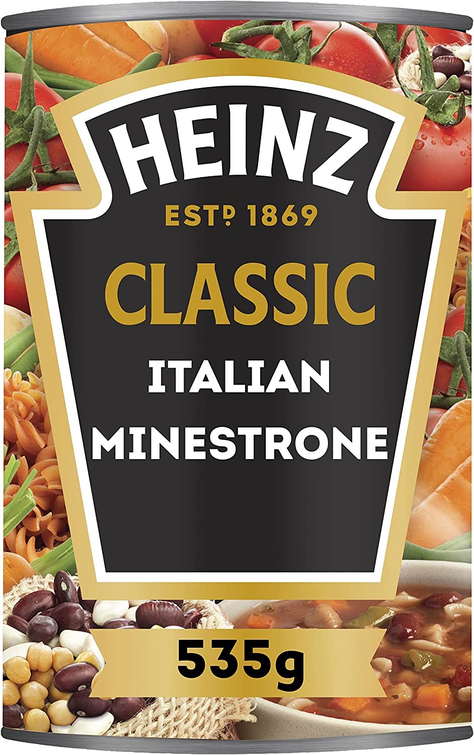 Heinz Classic Italian Minestrone Soup Canned Soup 535G