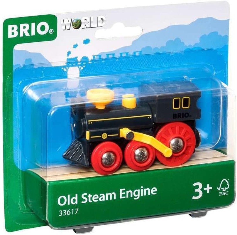 Brio BRI33617 Old Steam Engine Train, Black